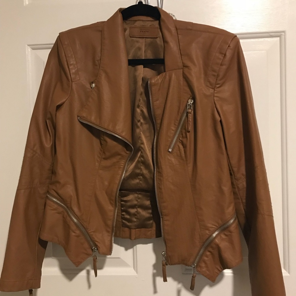 Leather jacket